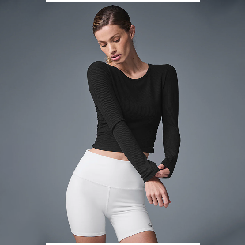 개더 롱 슬리브 