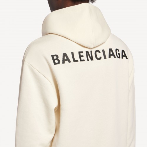 발렌시아가 백 미디엄 핏 후디