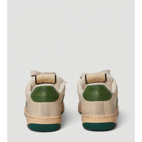 26 SS 구찌 스크리너 Screener 웹스트라이프 더티 캔버스 테크 스니커즈 570443 9Y920 9666