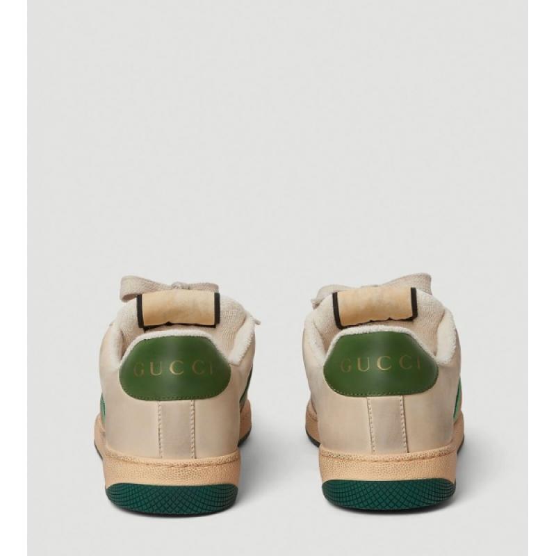 26 SS 구찌 스크리너 Screener 웹스트라이프 더티 캔버스 테크 스니커즈 570443 9Y920 9666 