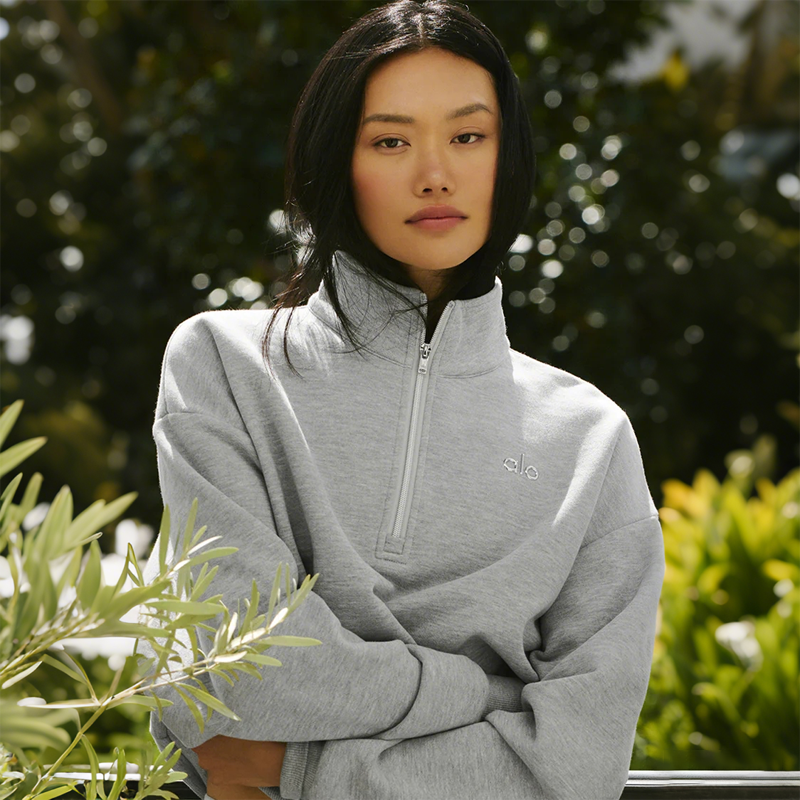 아콜레이드 1/4 집업 풀오버