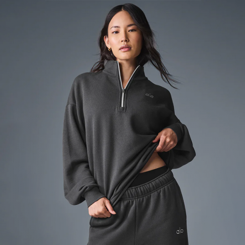 아콜레이드 1/4 집업 풀오버 