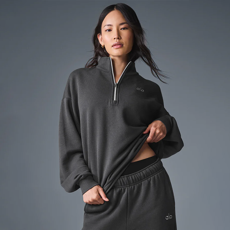 아콜레이드 1/4 집업 풀오버 