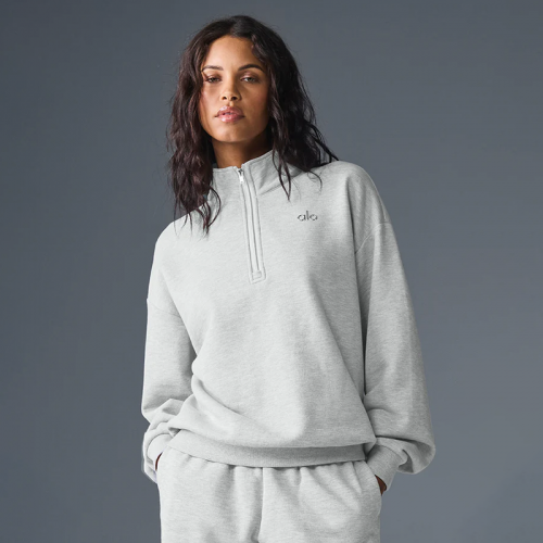 아콜레이드 1/4 집업 풀오버 